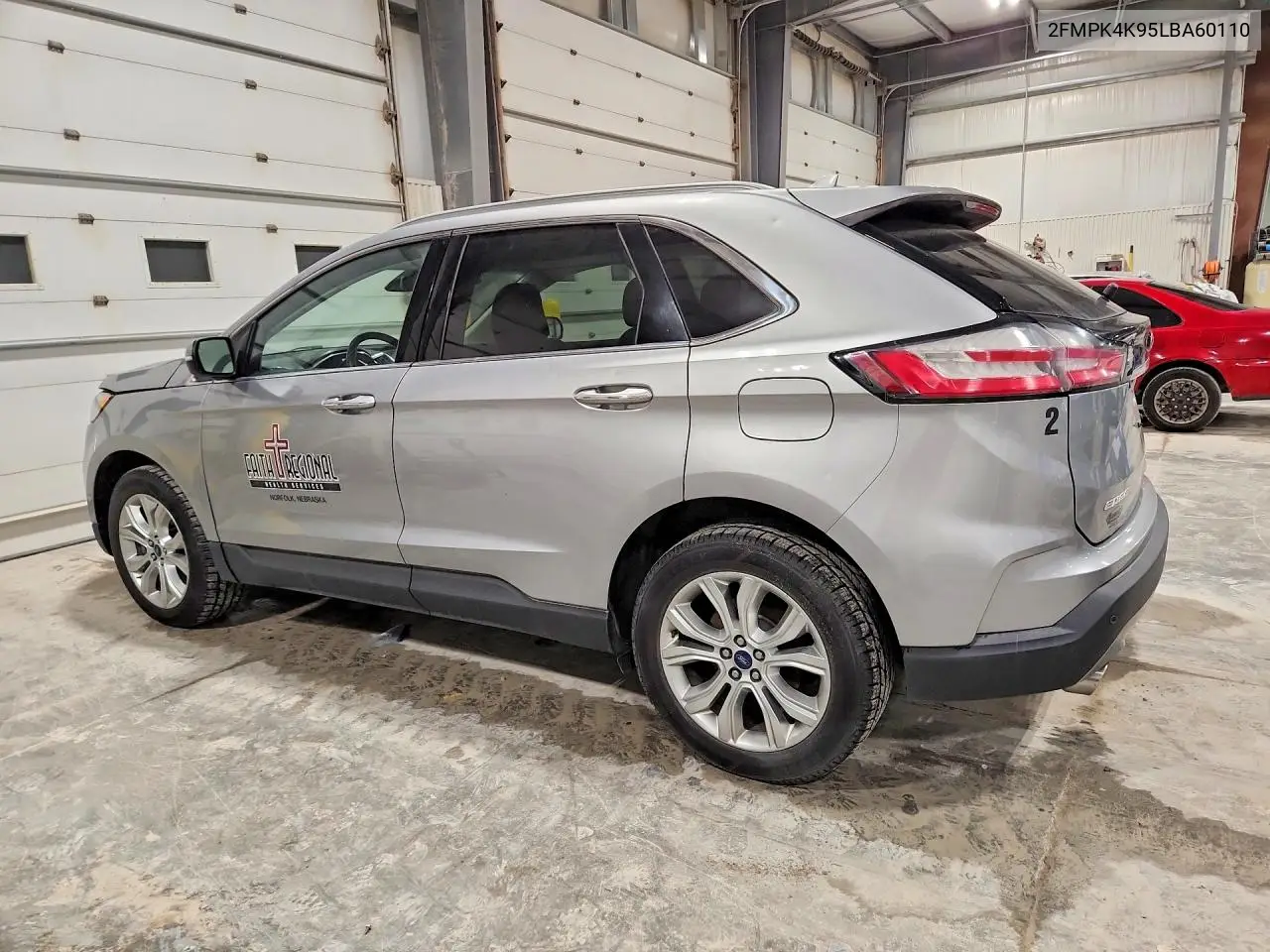 2020 FORD EDGE VIN 2FMPK4K95LBA60110 — фото 2
