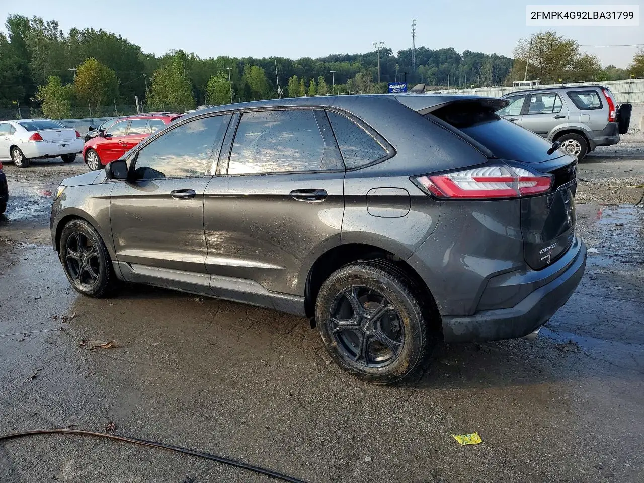 2020 FORD EDGE VIN 2FMPK4G92LBA31799 — фото 2