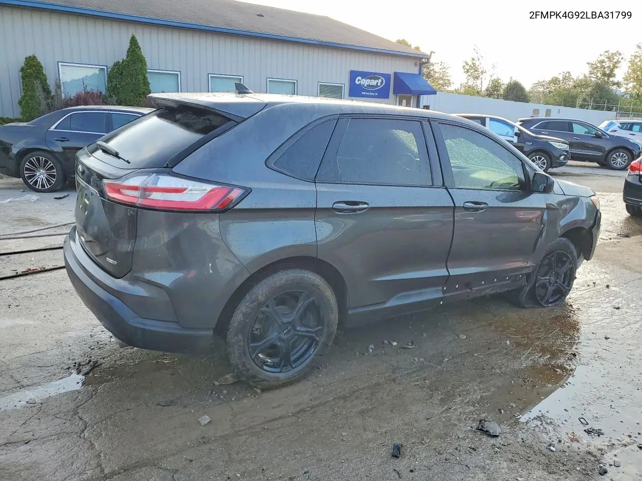 2020 FORD EDGE VIN 2FMPK4G92LBA31799 — фото 3