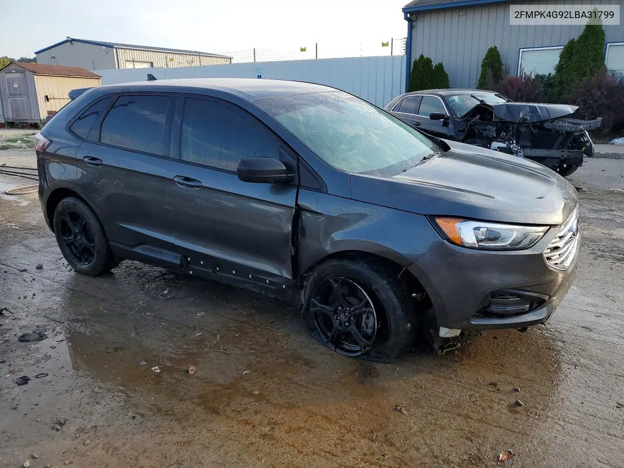 2020 FORD EDGE VIN 2FMPK4G92LBA31799 — фото 4