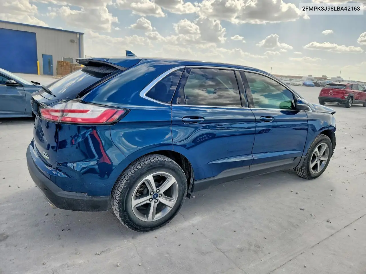 2020 FORD EDGE VIN 2FMPK3J98LBA42163 — фото 3