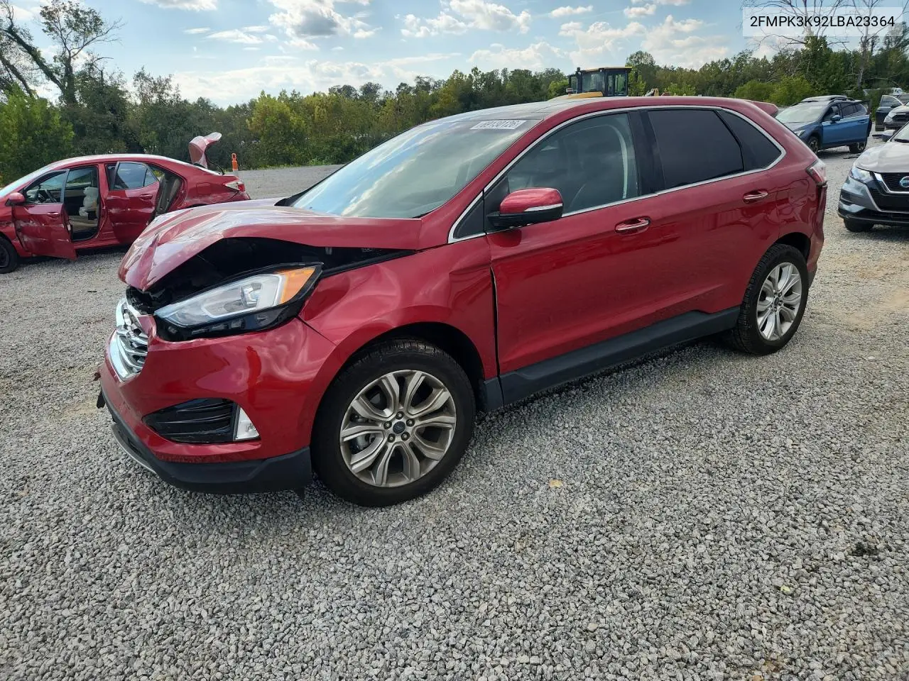 FORD EDGE 2020, VIN 2FMPK3K92LBA23364