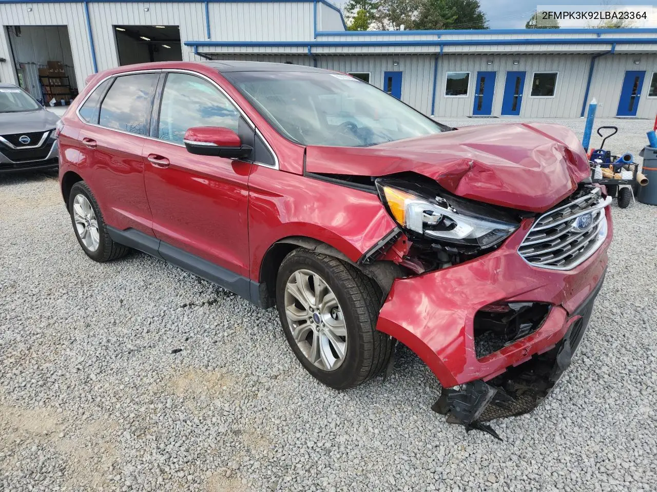 2020 FORD EDGE VIN 2FMPK3K92LBA23364 — фото 4