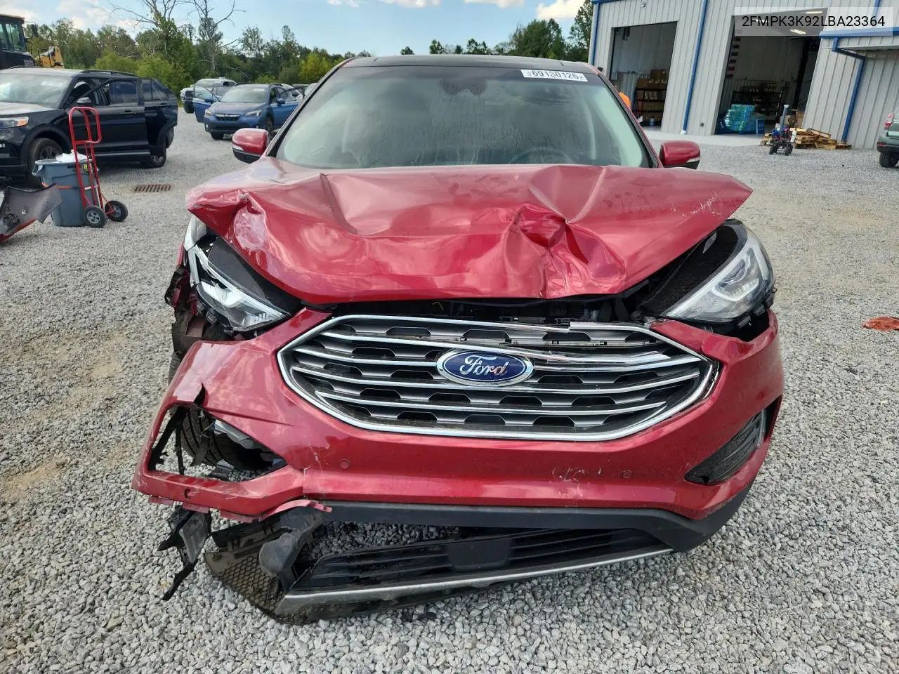 2020 FORD EDGE VIN 2FMPK3K92LBA23364 — фото 5