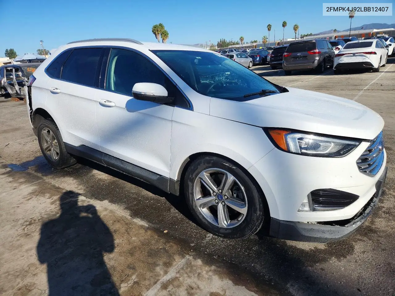 2020 FORD EDGE VIN 2FMPK4J92LBB12407 — фото 4