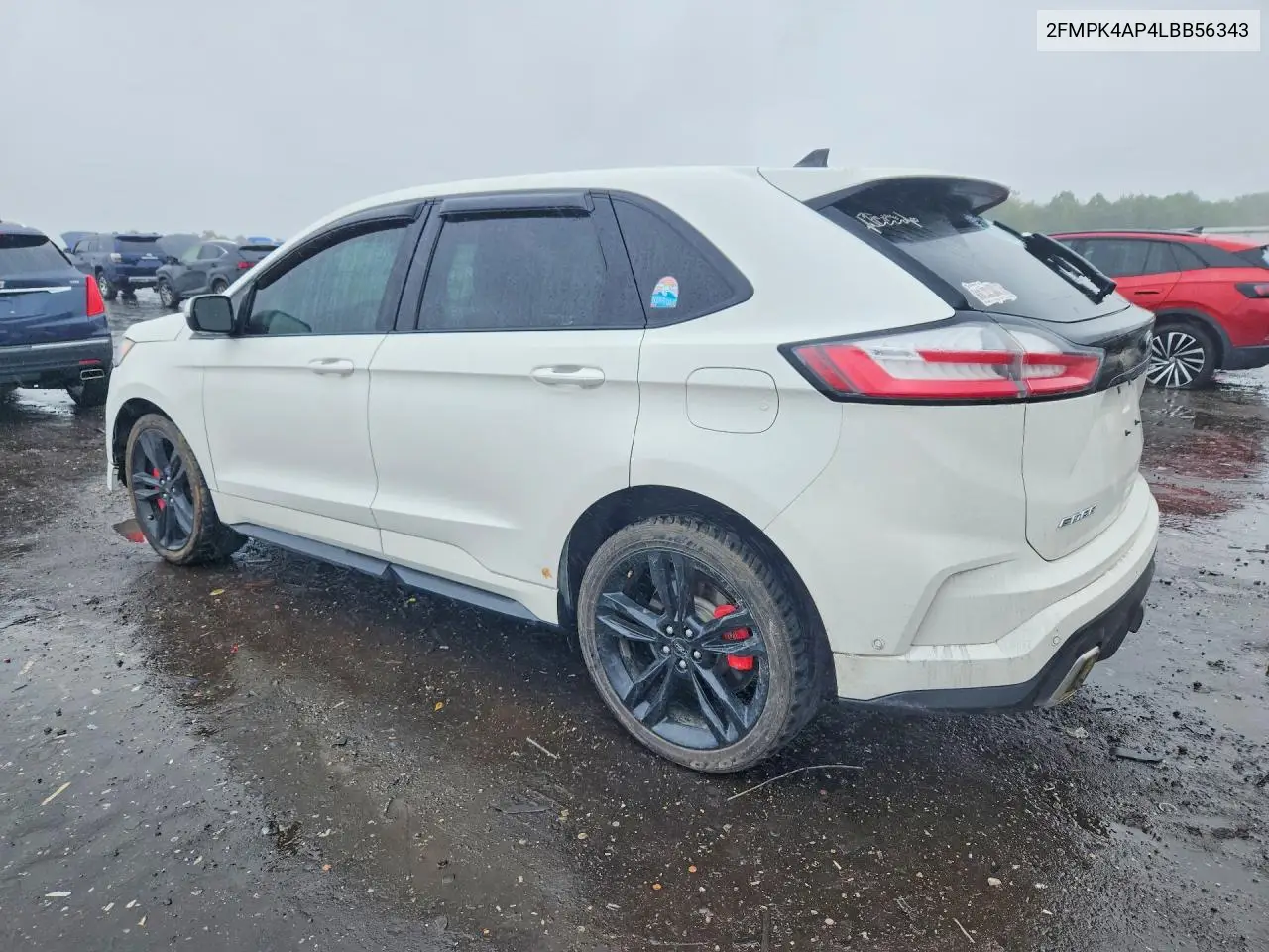 2020 FORD EDGE VIN 2FMPK4AP4LBB56343 — фото 2