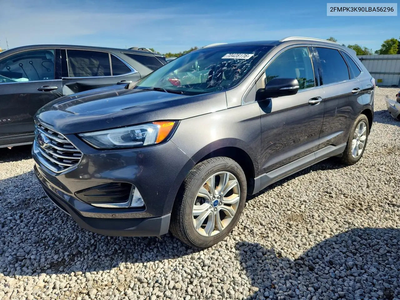 FORD EDGE 2020, VIN 2FMPK3K90LBA56296