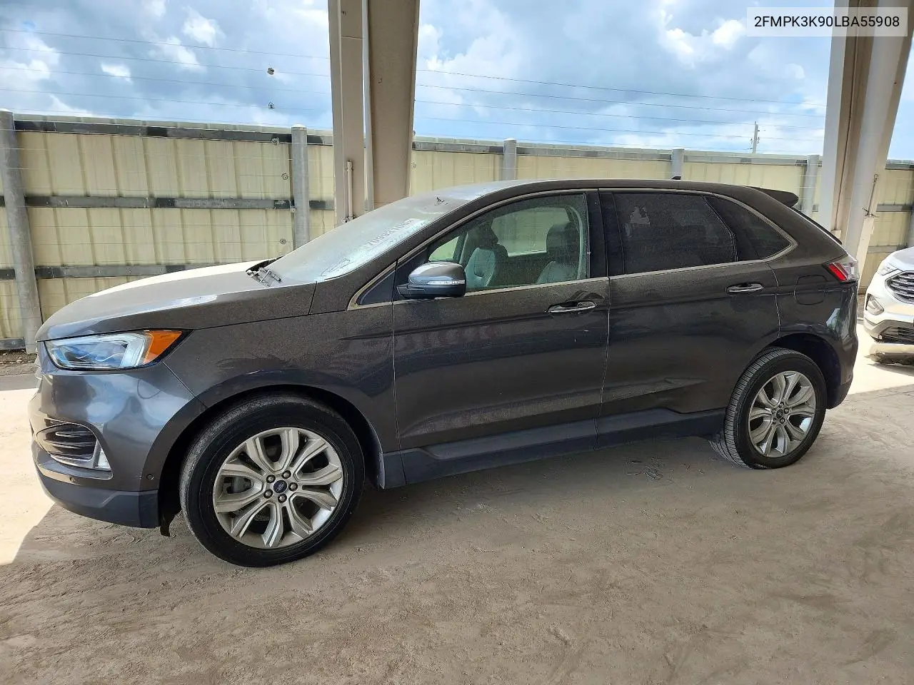 FORD EDGE 2020, VIN 2FMPK3K90LBA55908
