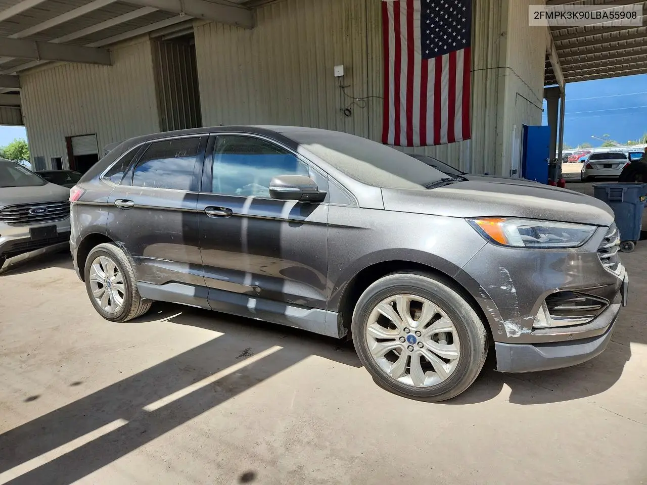 2020 FORD EDGE VIN 2FMPK3K90LBA55908 — фото 4