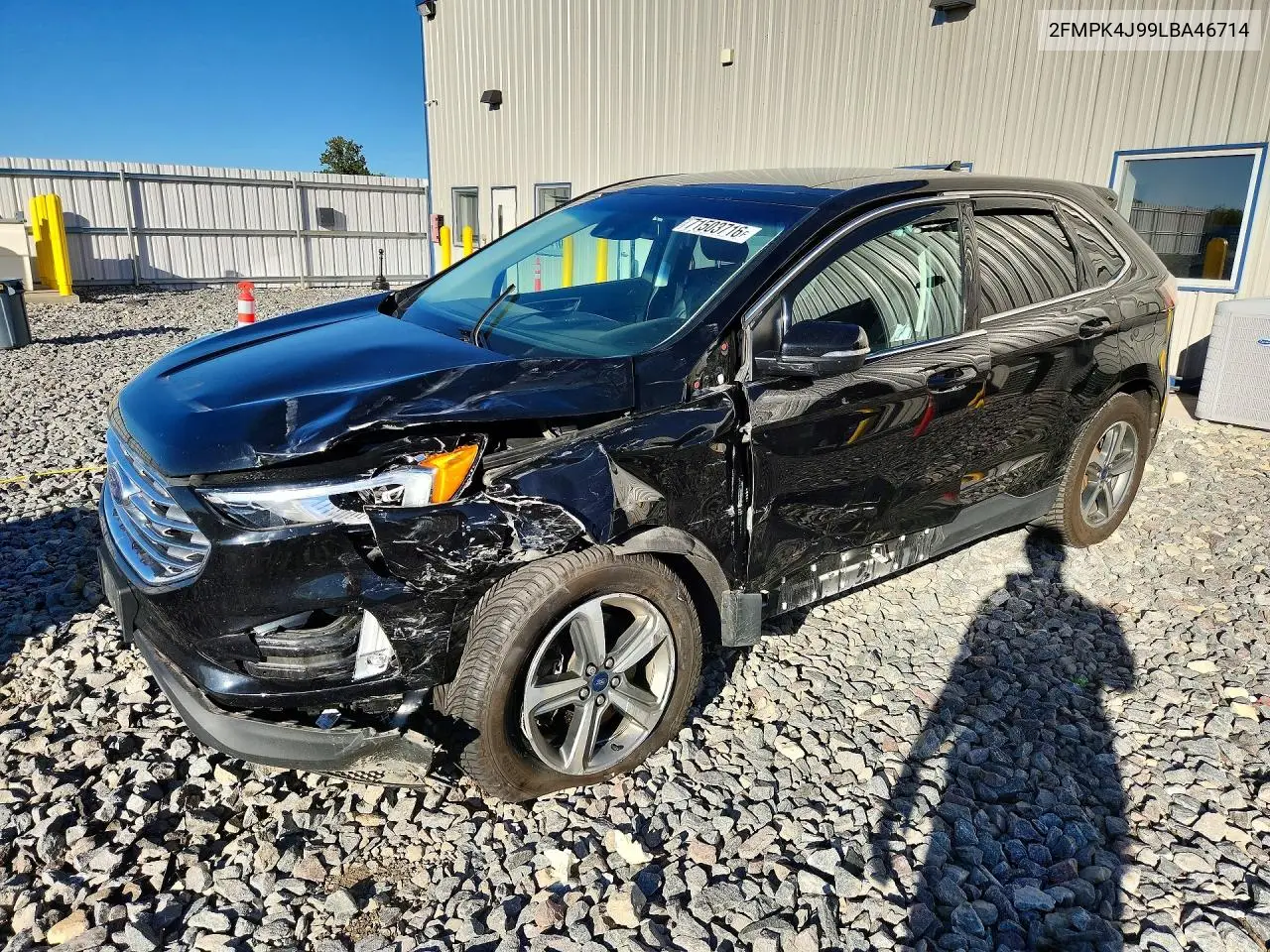 FORD EDGE 2020, VIN 2FMPK4J99LBA46714