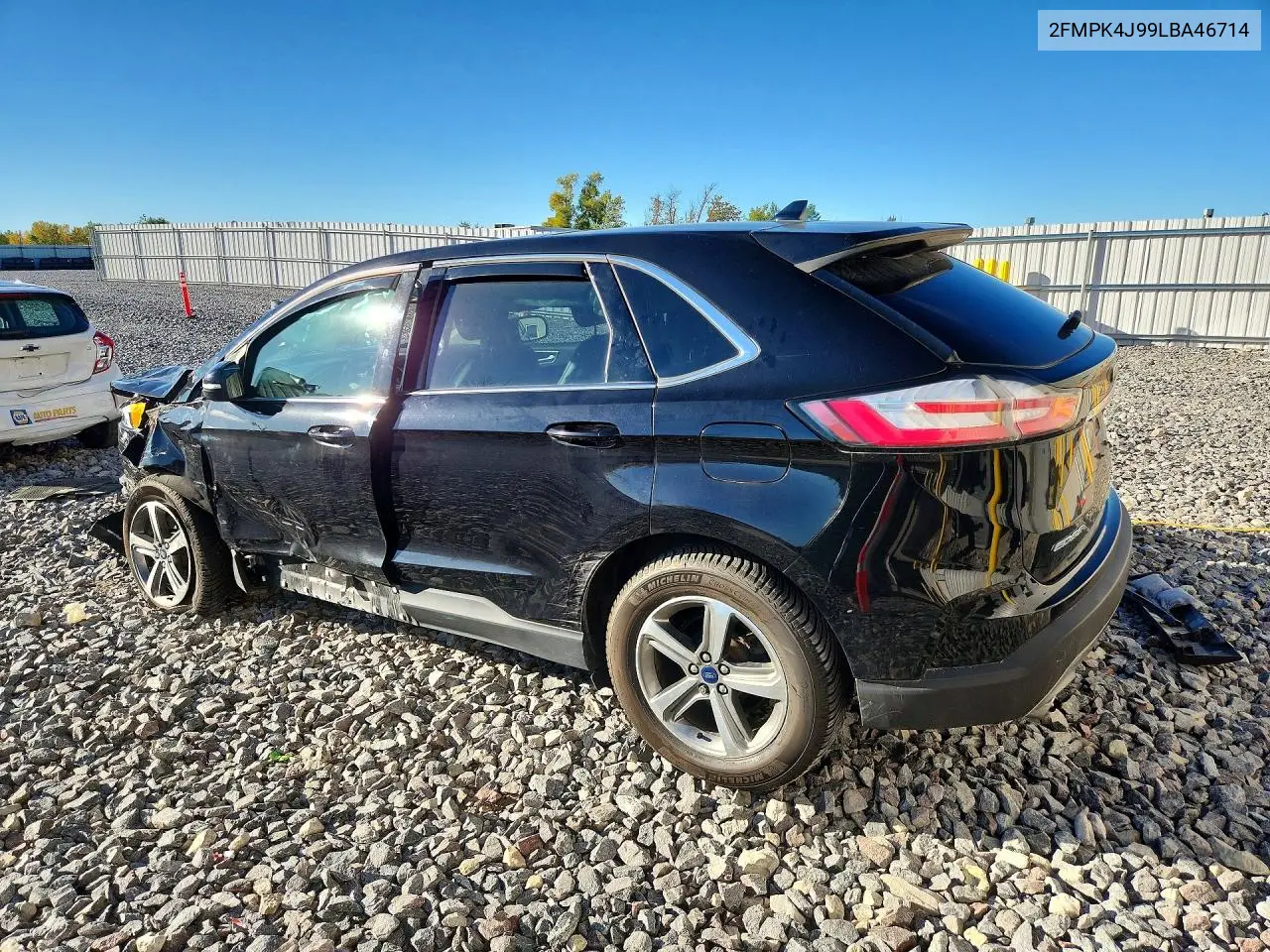 2020 FORD EDGE VIN 2FMPK4J99LBA46714 — фото 2