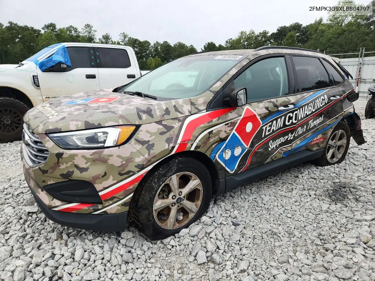 FORD EDGE 2020, VIN 2FMPK3G9XLBB04797