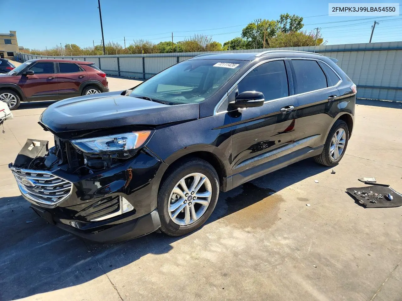 FORD EDGE 2020, VIN 2FMPK3J99LBA54550
