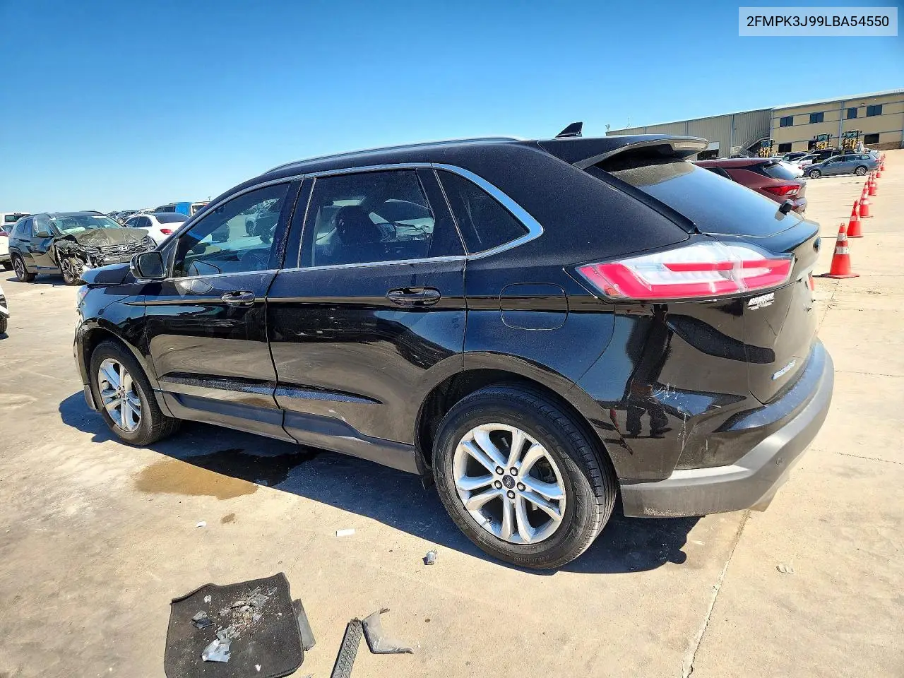 2020 FORD EDGE VIN 2FMPK3J99LBA54550 — фото 2
