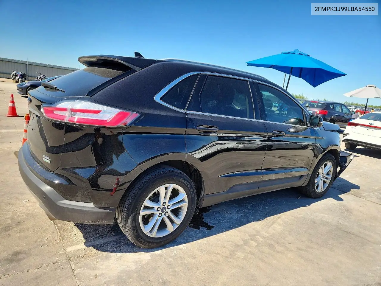 2020 FORD EDGE VIN 2FMPK3J99LBA54550 — фото 3