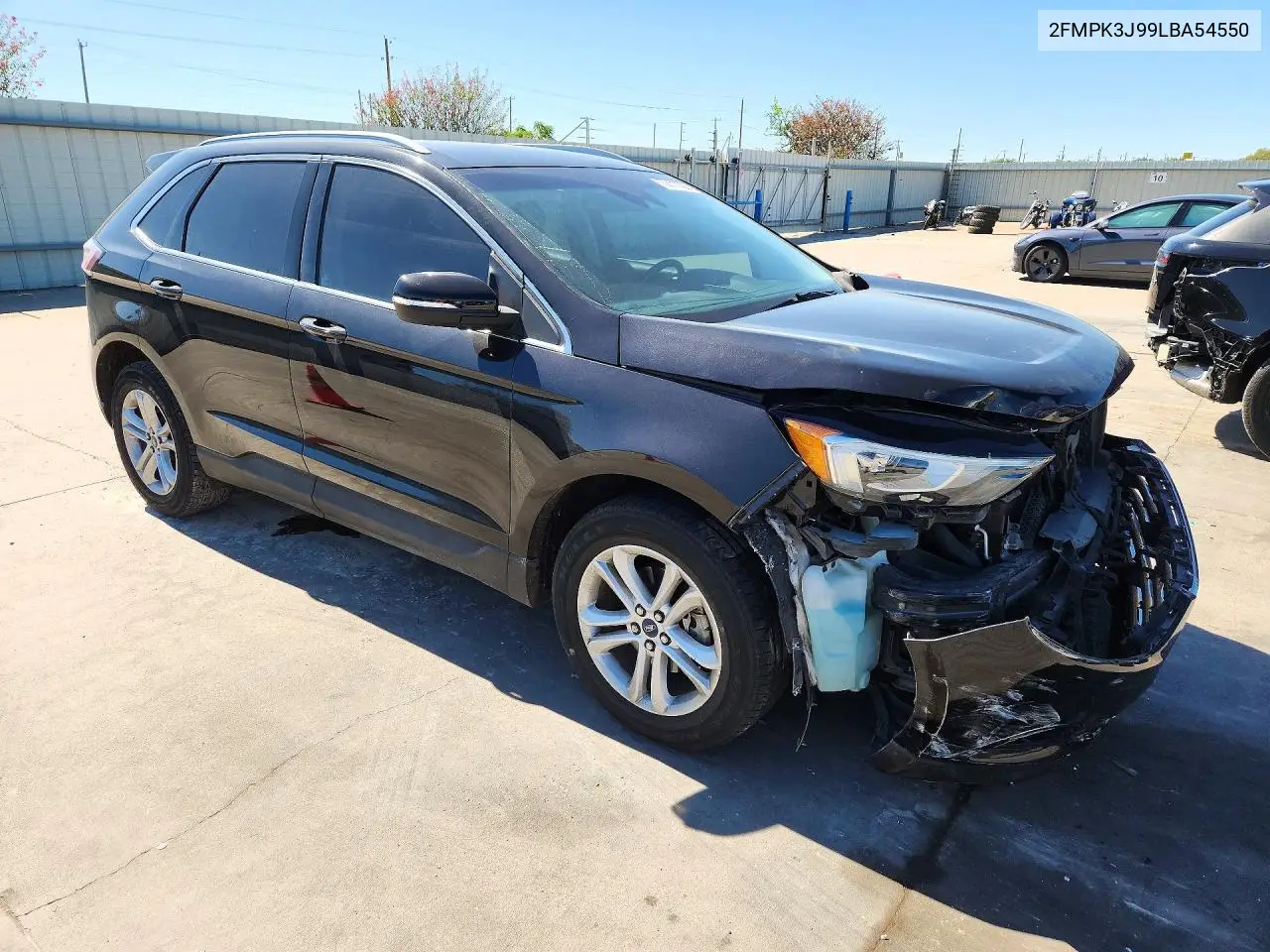 2020 FORD EDGE VIN 2FMPK3J99LBA54550 — фото 4