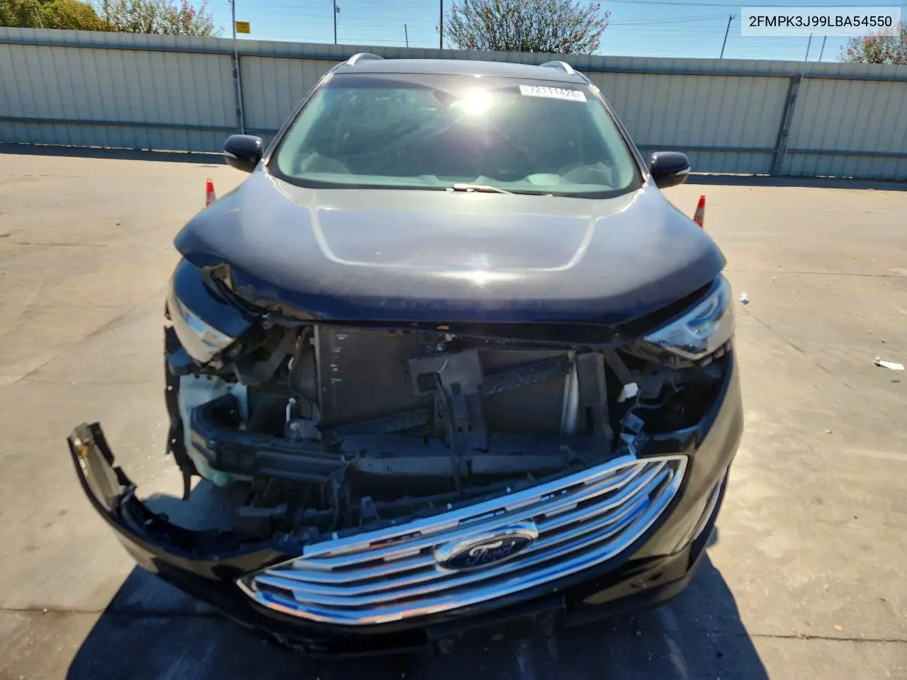 2020 FORD EDGE VIN 2FMPK3J99LBA54550 — фото 5