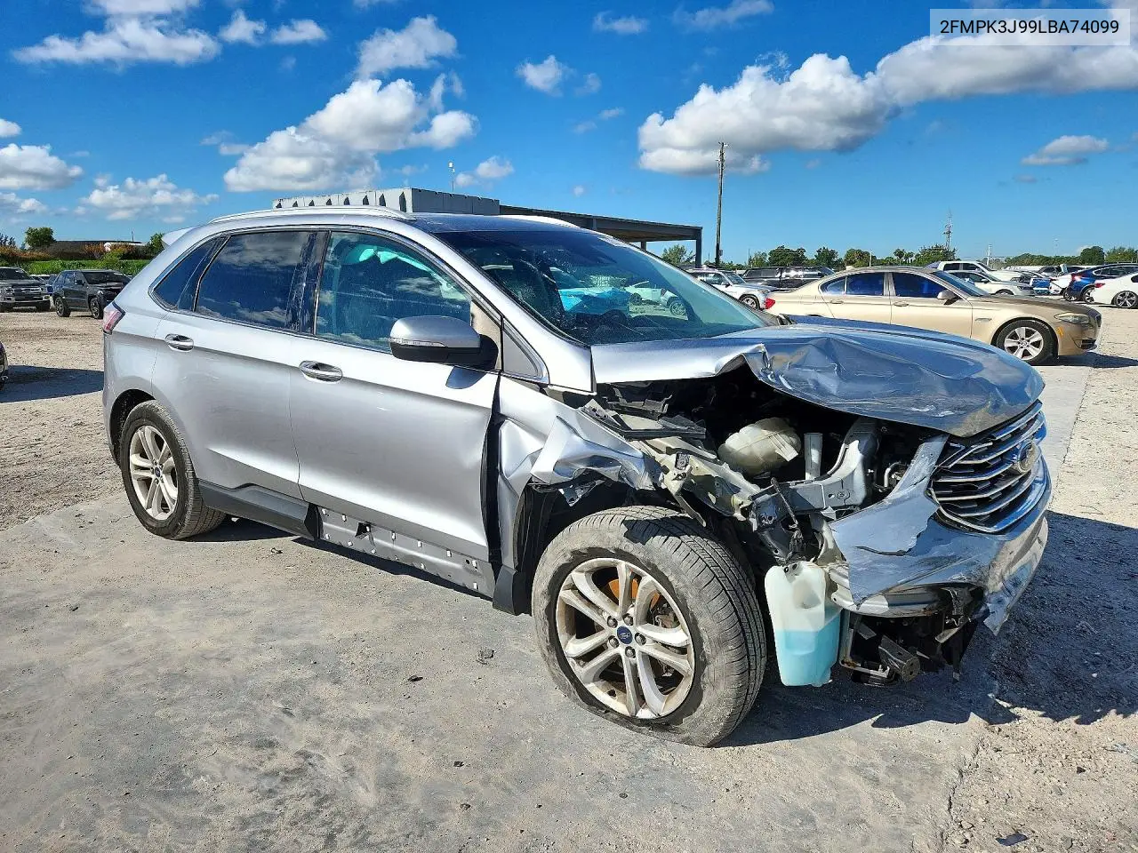 2020 FORD EDGE VIN 2FMPK3J99LBA74099 — фото 4