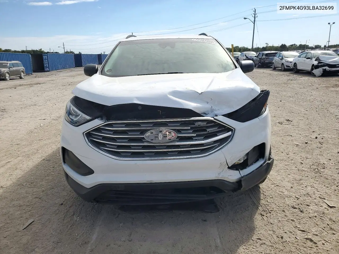 2020 FORD EDGE VIN 2FMPK4G93LBA32699 — фото 5