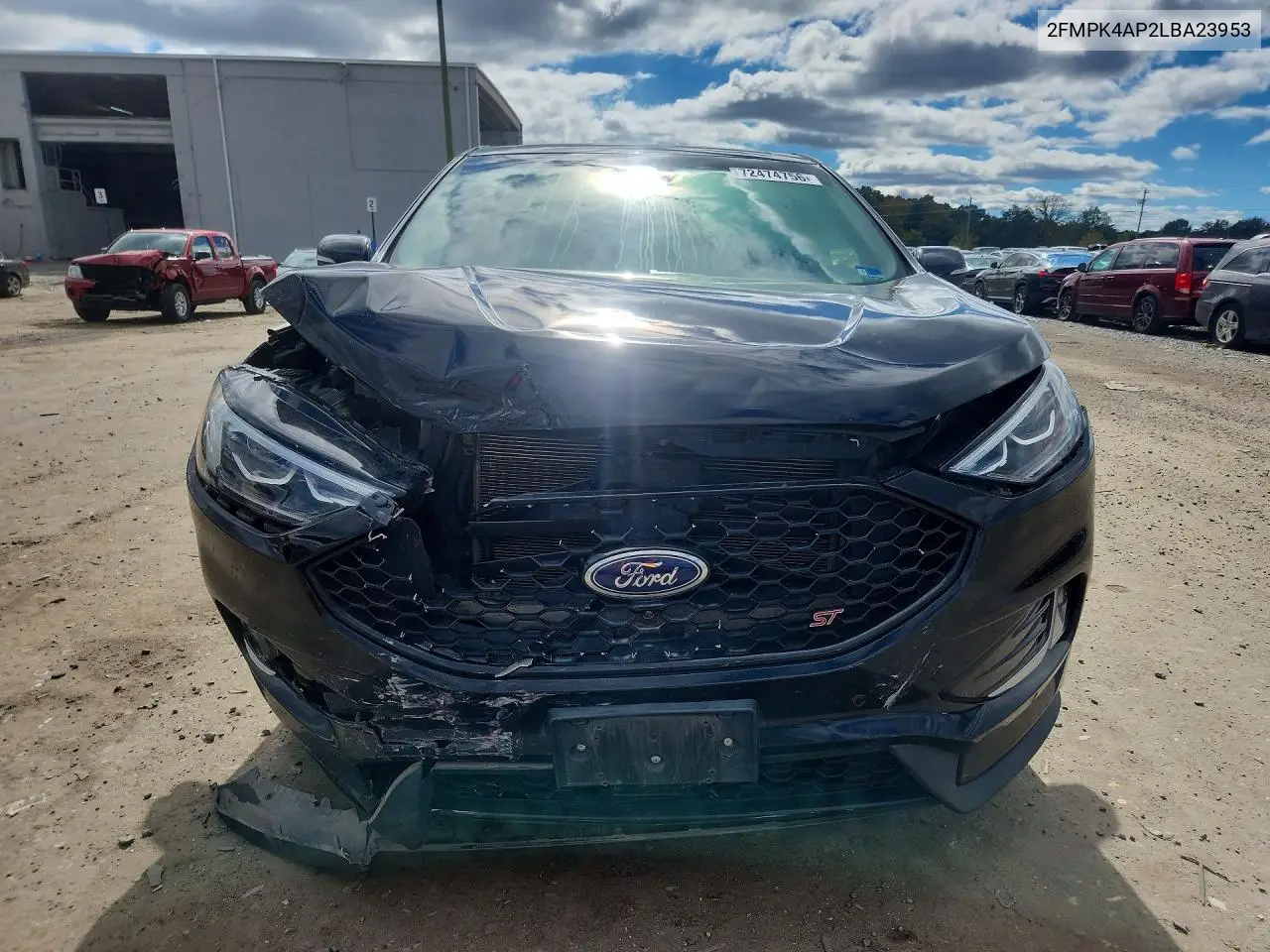 2020 FORD EDGE VIN 2FMPK4AP2LBA23953 — фото 5