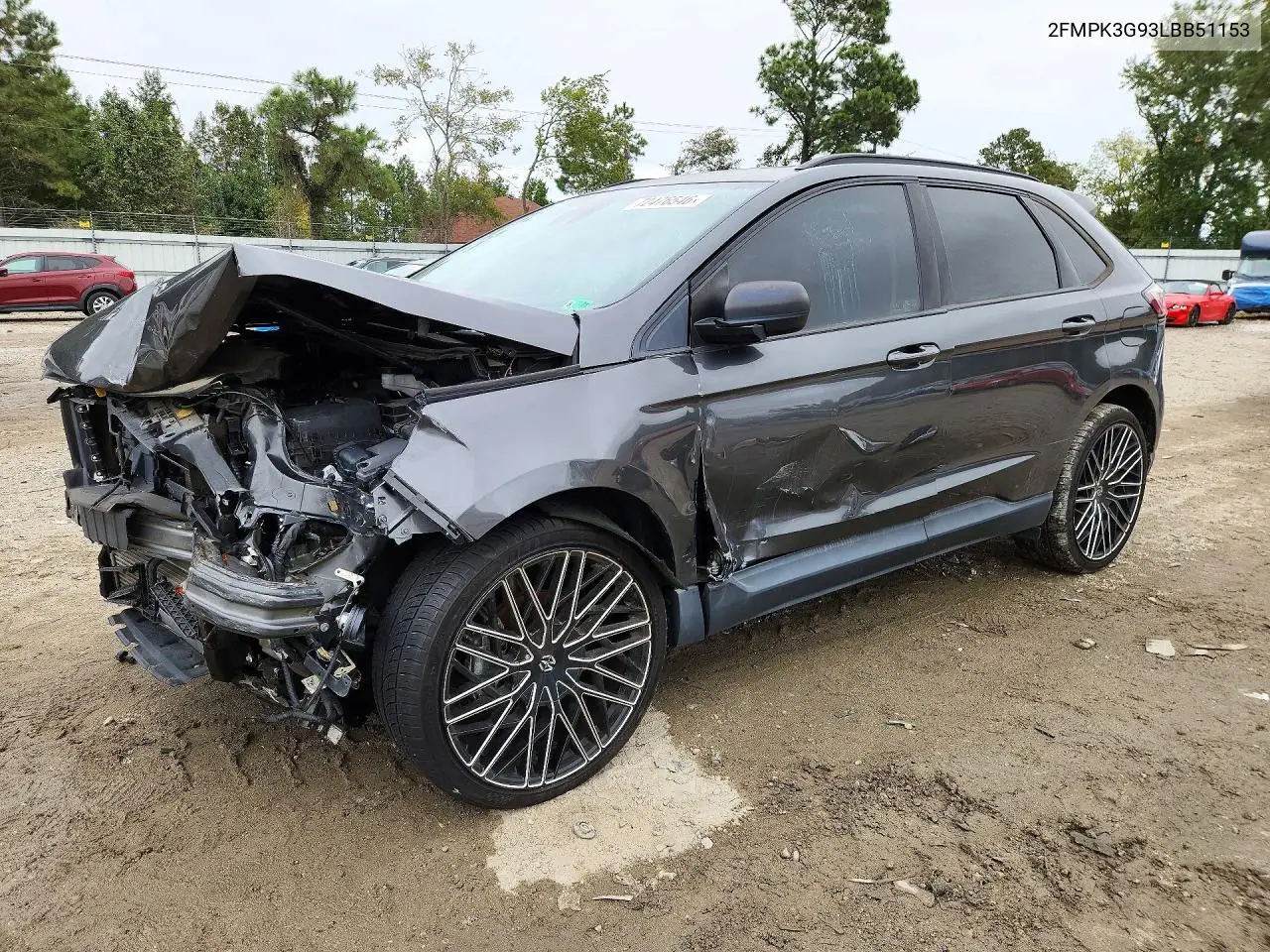 FORD EDGE 2020, VIN 2FMPK3G93LBB51153