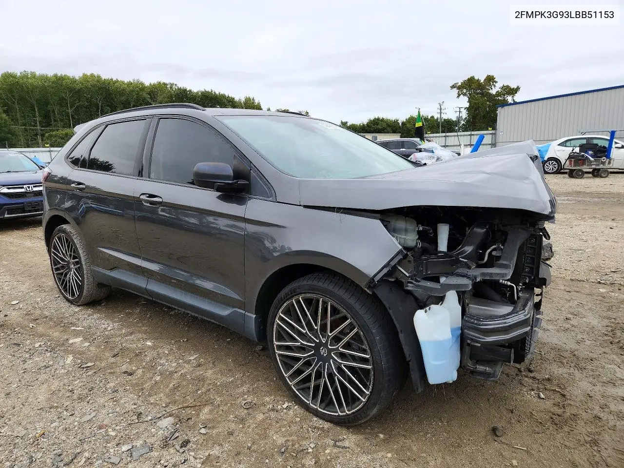 2020 FORD EDGE VIN 2FMPK3G93LBB51153 — фото 4