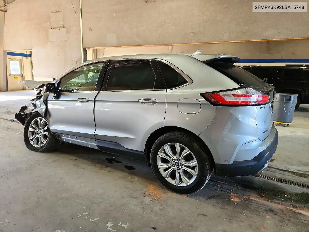 2020 FORD EDGE VIN 2FMPK3K92LBA15748 — фото 2