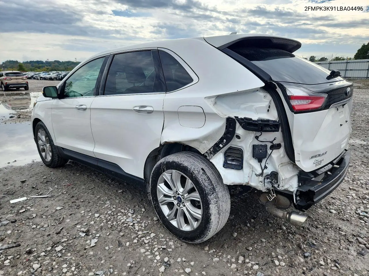2020 FORD EDGE VIN 2FMPK3K91LBA04496 — фото 2