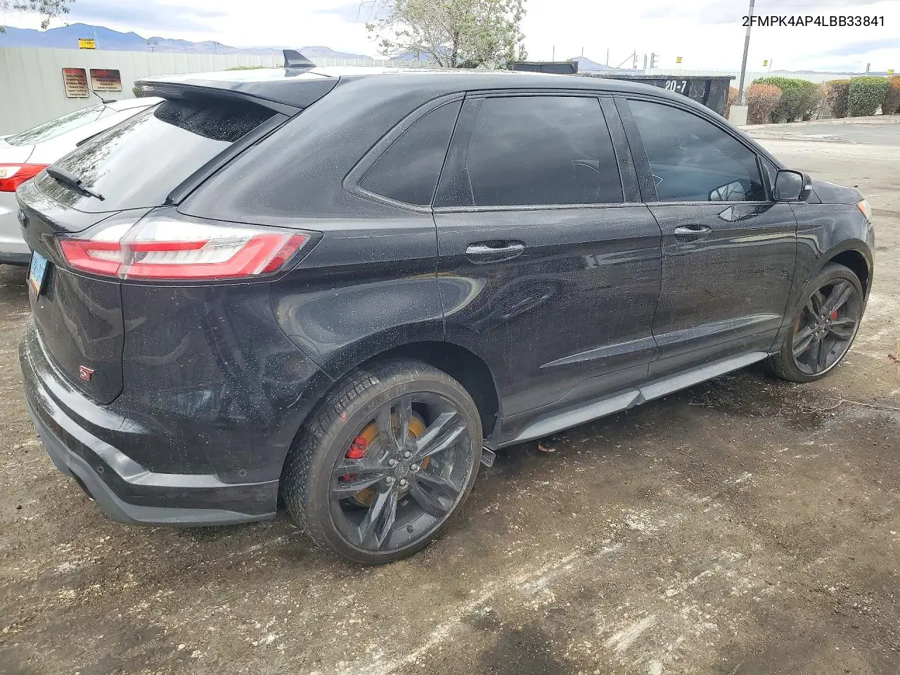 2020 FORD EDGE VIN 2FMPK4AP4LBB33841 — фото 3