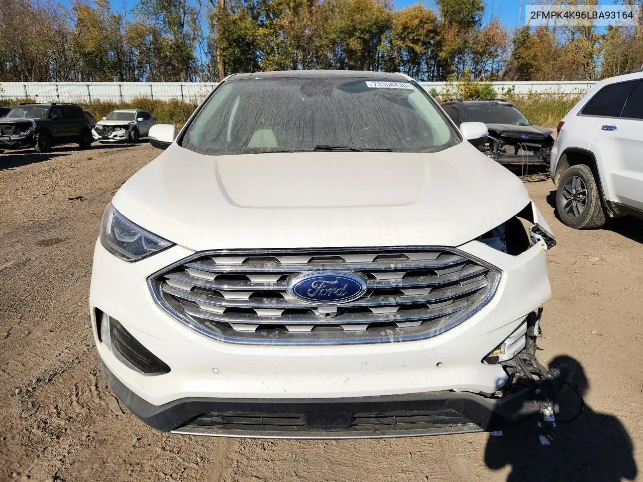 2020 FORD EDGE VIN 2FMPK4K96LBA93164 — фото 5