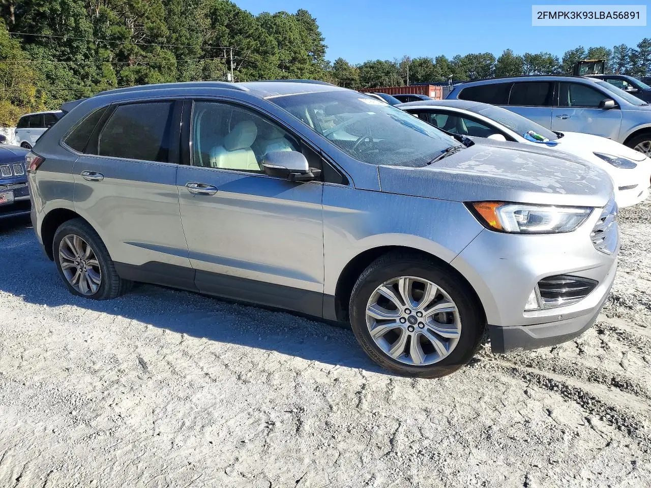 2020 FORD EDGE VIN 2FMPK3K93LBA56891 — фото 4