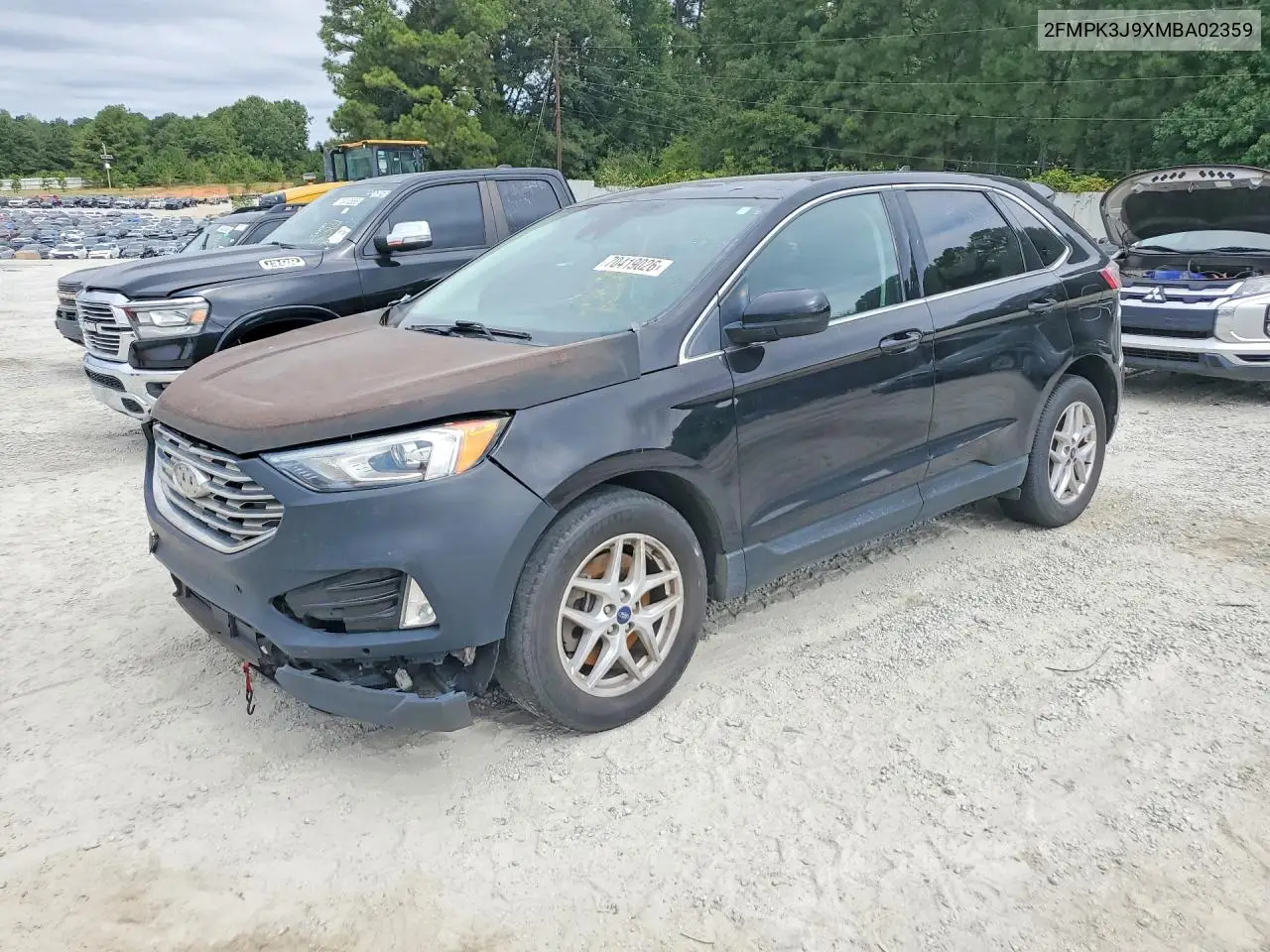 FORD EDGE 2021, VIN 2FMPK3J9XMBA02359