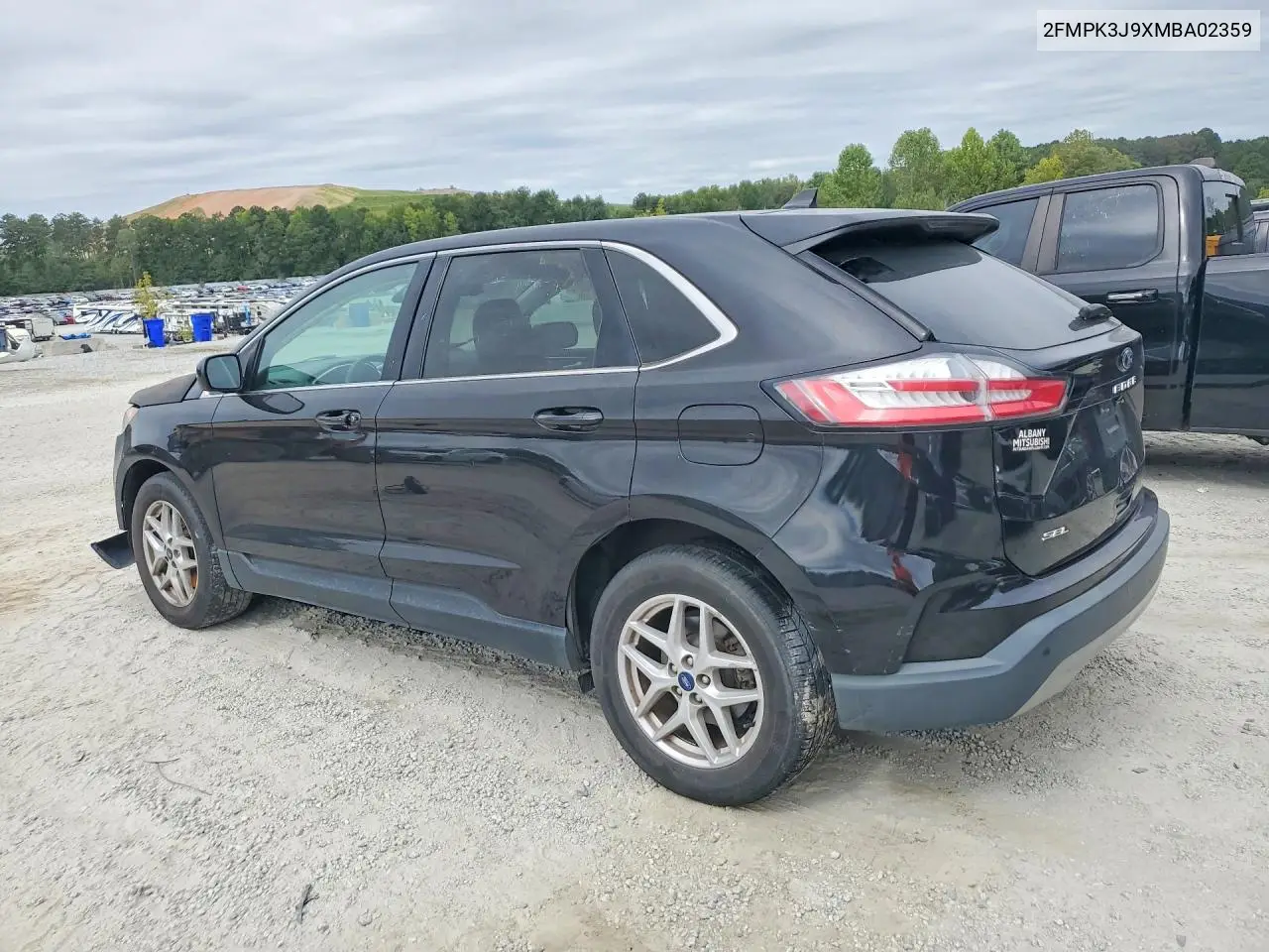 2021 FORD EDGE VIN 2FMPK3J9XMBA02359 — фото 2