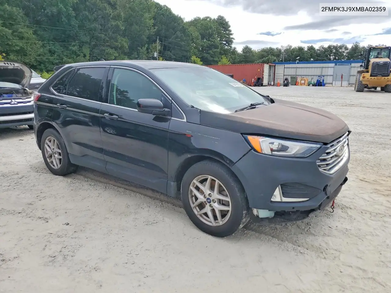 2021 FORD EDGE VIN 2FMPK3J9XMBA02359 — фото 4