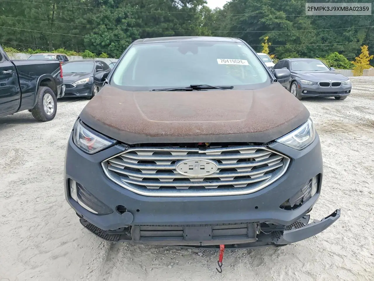 2021 FORD EDGE VIN 2FMPK3J9XMBA02359 — фото 5