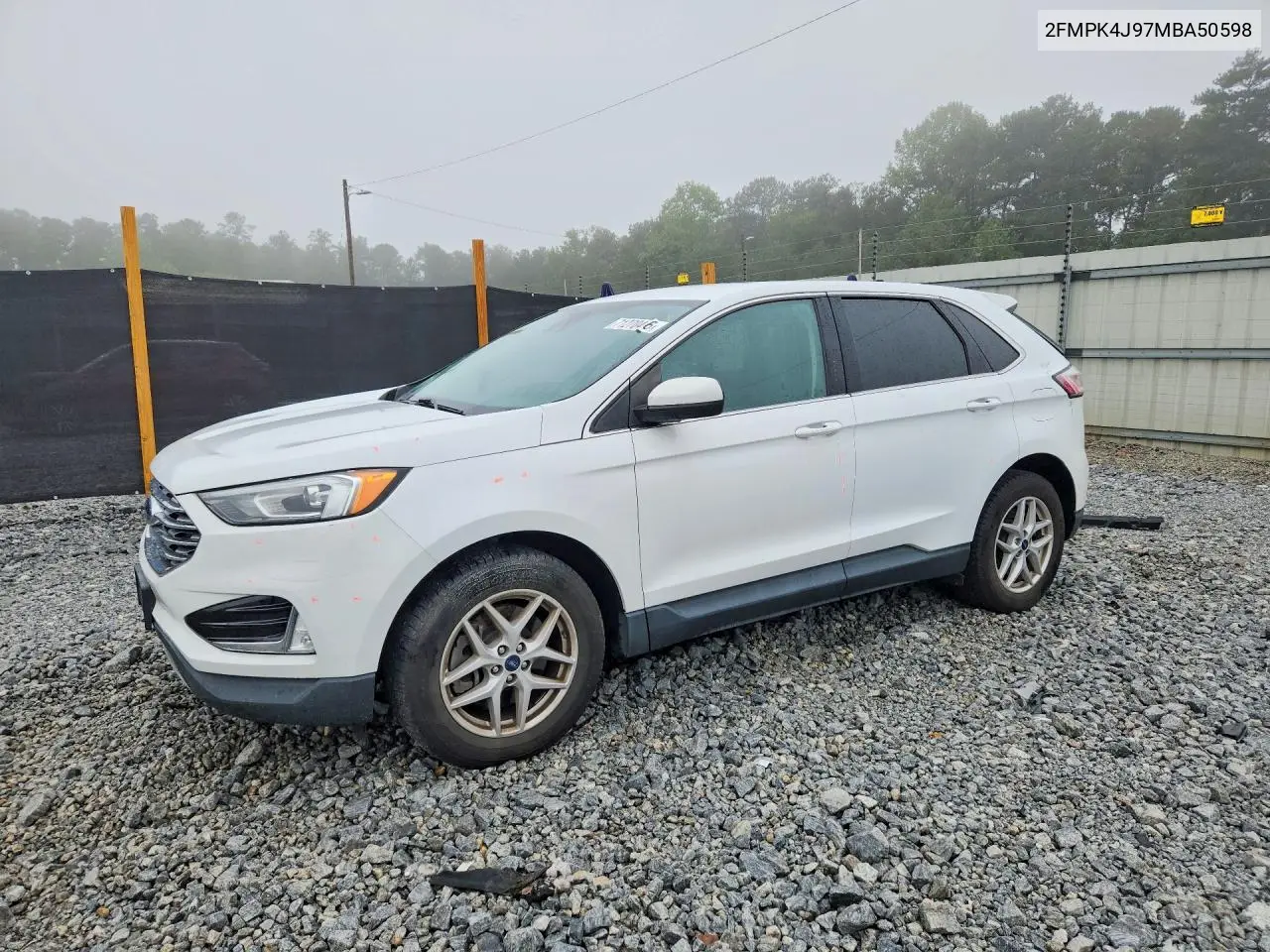 FORD EDGE 2021, VIN 2FMPK4J97MBA50598