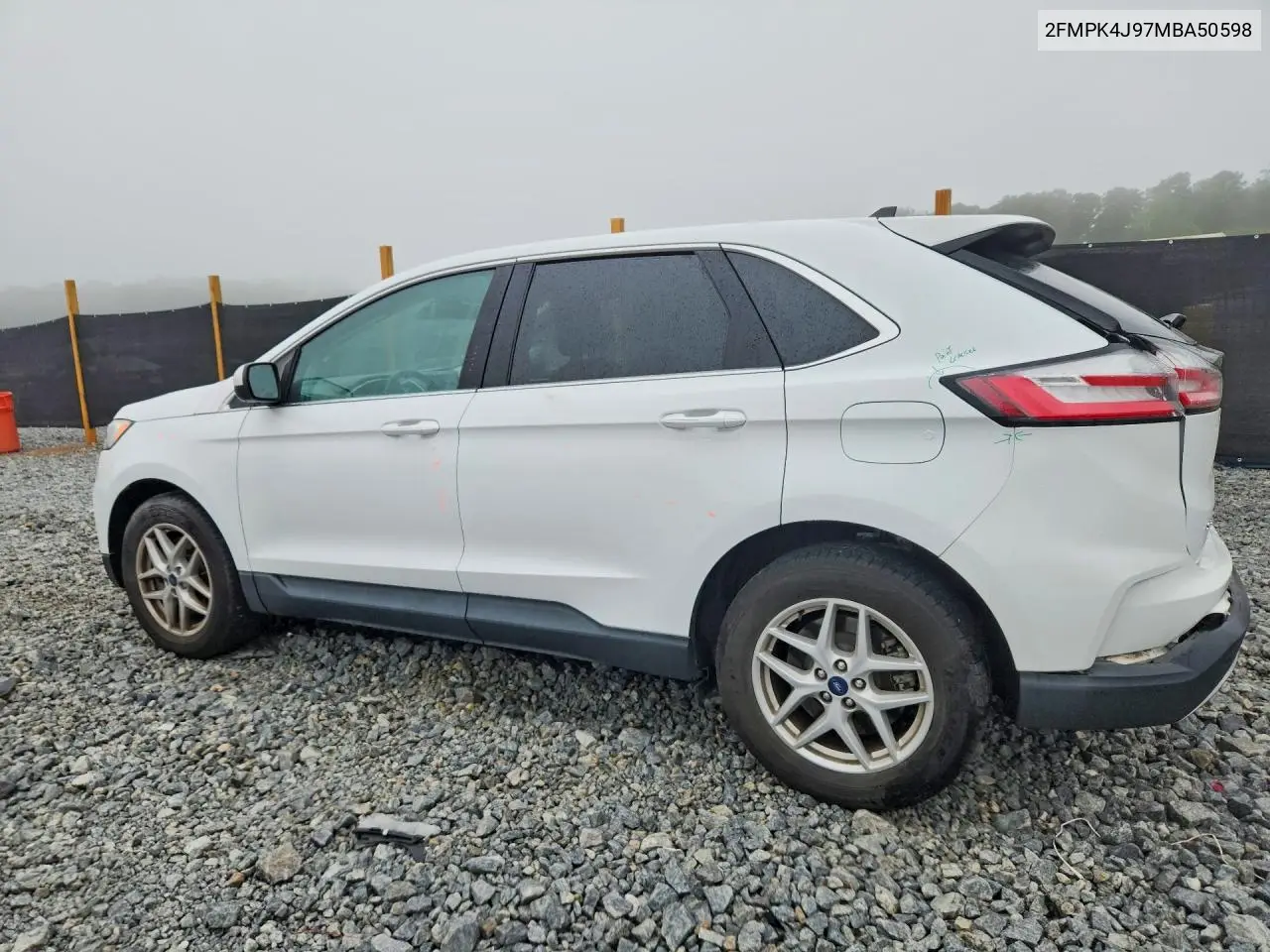 2021 FORD EDGE VIN 2FMPK4J97MBA50598 — фото 2