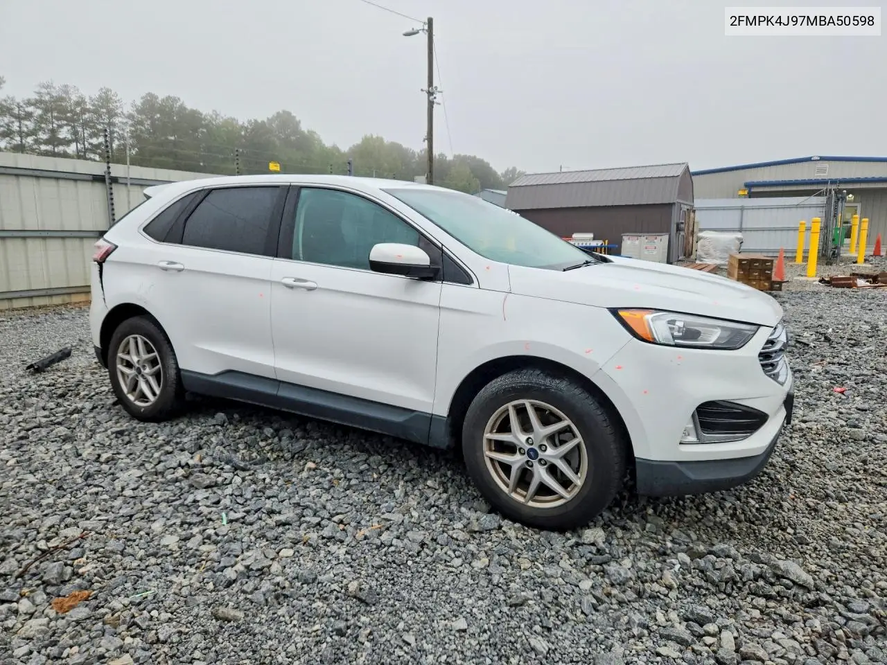 2021 FORD EDGE VIN 2FMPK4J97MBA50598 — фото 4