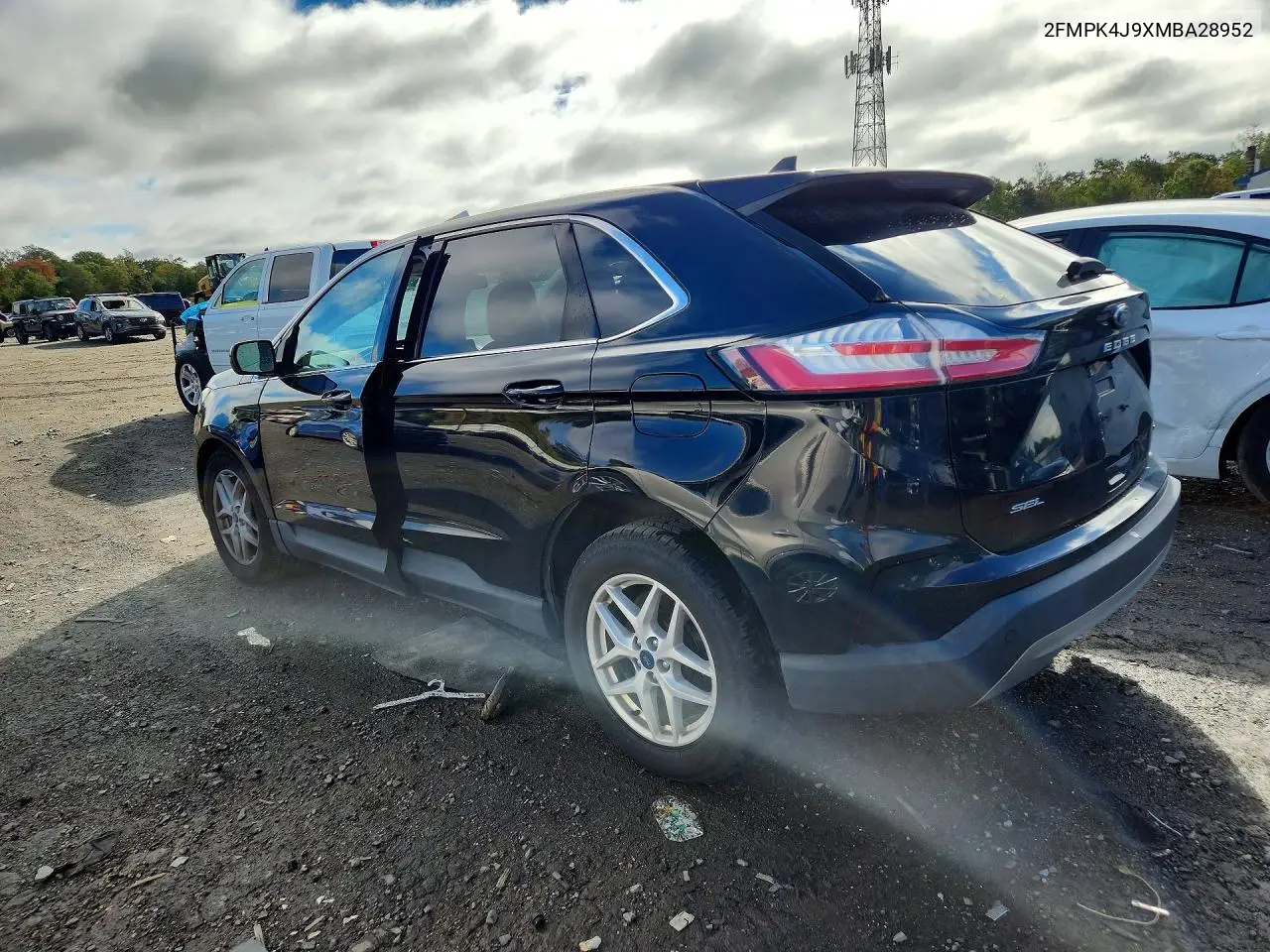 2021 FORD EDGE VIN 2FMPK4J9XMBA28952 — фото 2