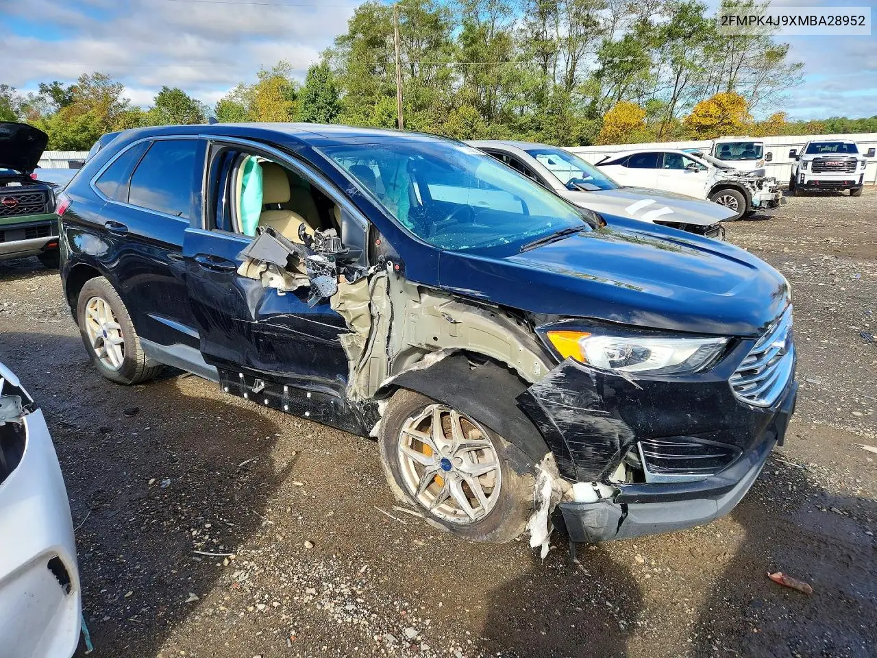 2021 FORD EDGE VIN 2FMPK4J9XMBA28952 — фото 4