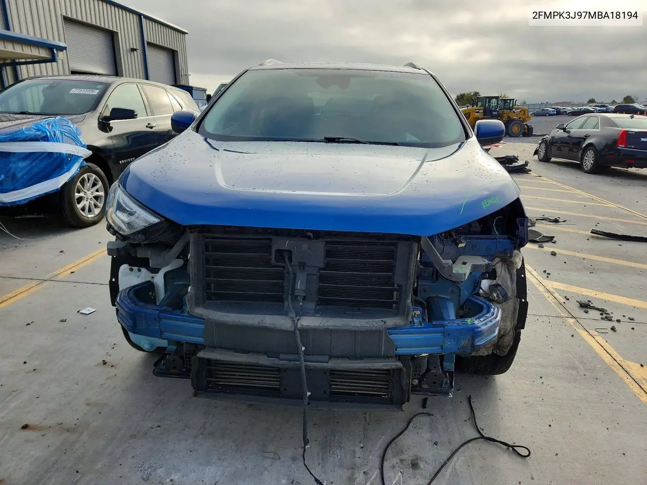 2021 FORD EDGE VIN 2FMPK3J97MBA18194 — фото 5