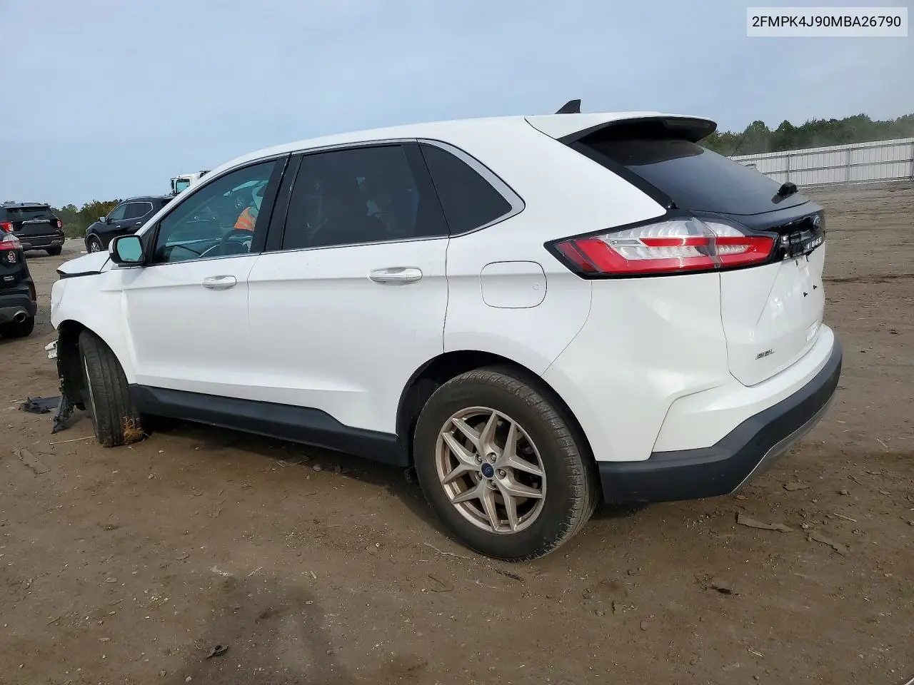 2021 FORD EDGE VIN 2FMPK4J90MBA26790 — фото 2