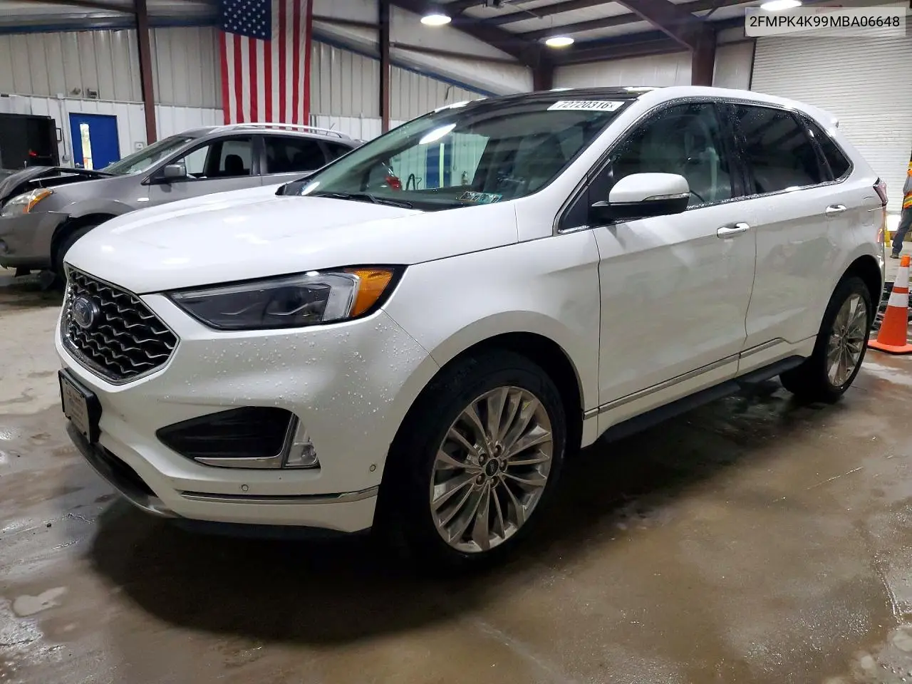 FORD EDGE 2021, VIN 2FMPK4K99MBA06648