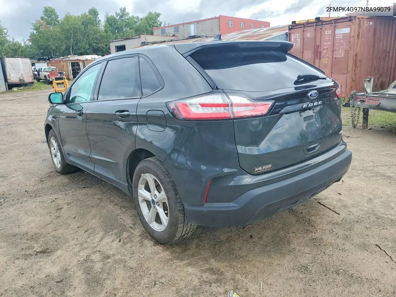 2022 FORD EDGE VIN 2FMPK4G97NBA99079 — фото 2