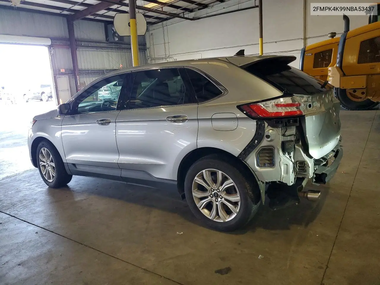 2022 FORD EDGE VIN 2FMPK4K99NBA53437 — фото 2