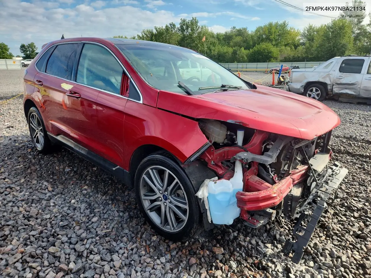 2022 FORD EDGE VIN 2FMPK4K97NBA21134 — фото 4