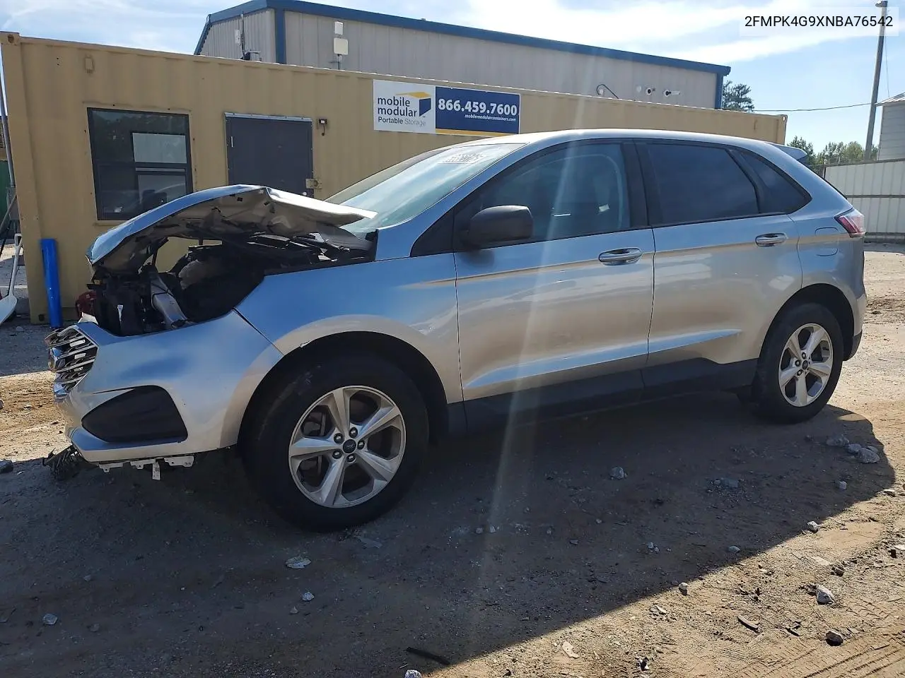 FORD EDGE 2022, VIN 2FMPK4G9XNBA76542