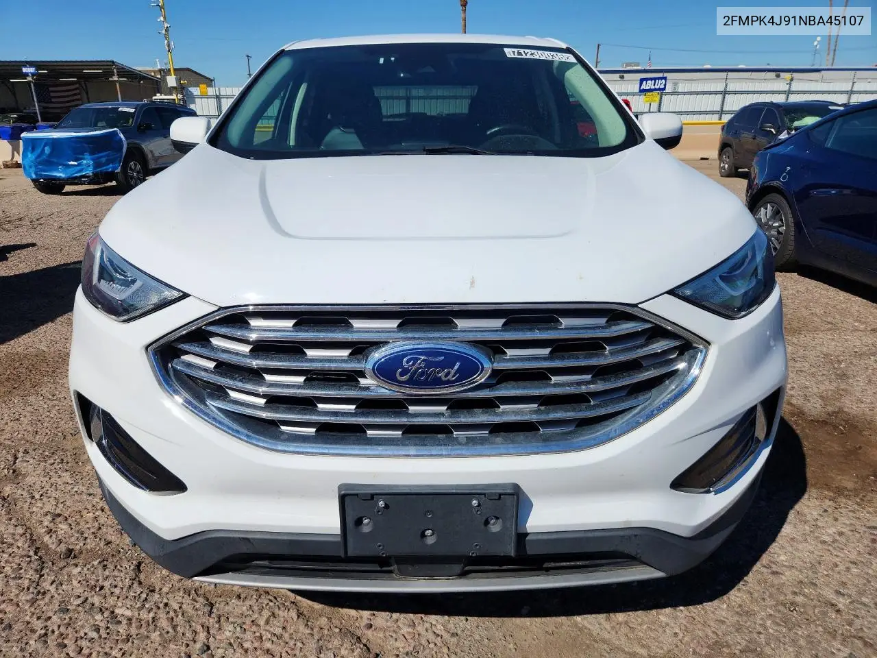 2022 FORD EDGE VIN 2FMPK4J91NBA45107 — фото 5