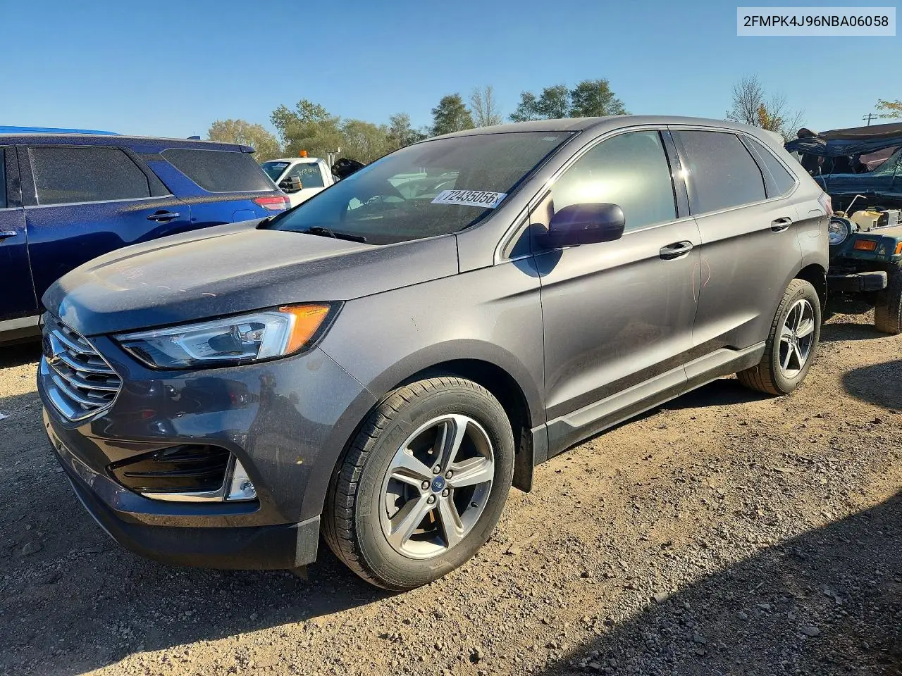 FORD EDGE 2022, VIN 2FMPK4J96NBA06058