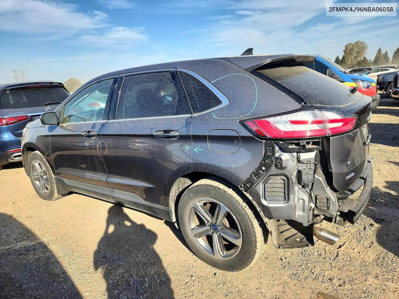 2022 FORD EDGE VIN 2FMPK4J96NBA06058 — фото 2